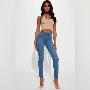 Fashion Nova high waisted skinny jeans